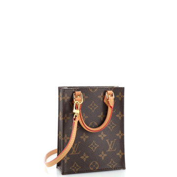 Louis Vuitton Petit Sac Plat Bag Monogram Canvas
