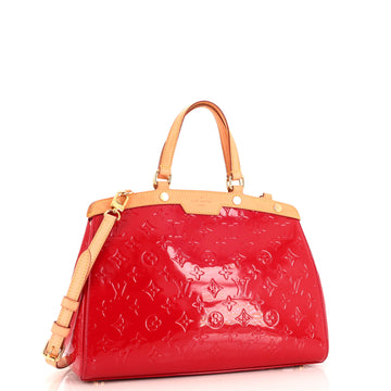 Louis Vuitton Brea Handbag Monogram Vernis MM