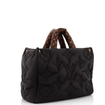 Louis Vuitton Pillow OnTheGo Tote Monogram Quilted Econyl Nylon MM
