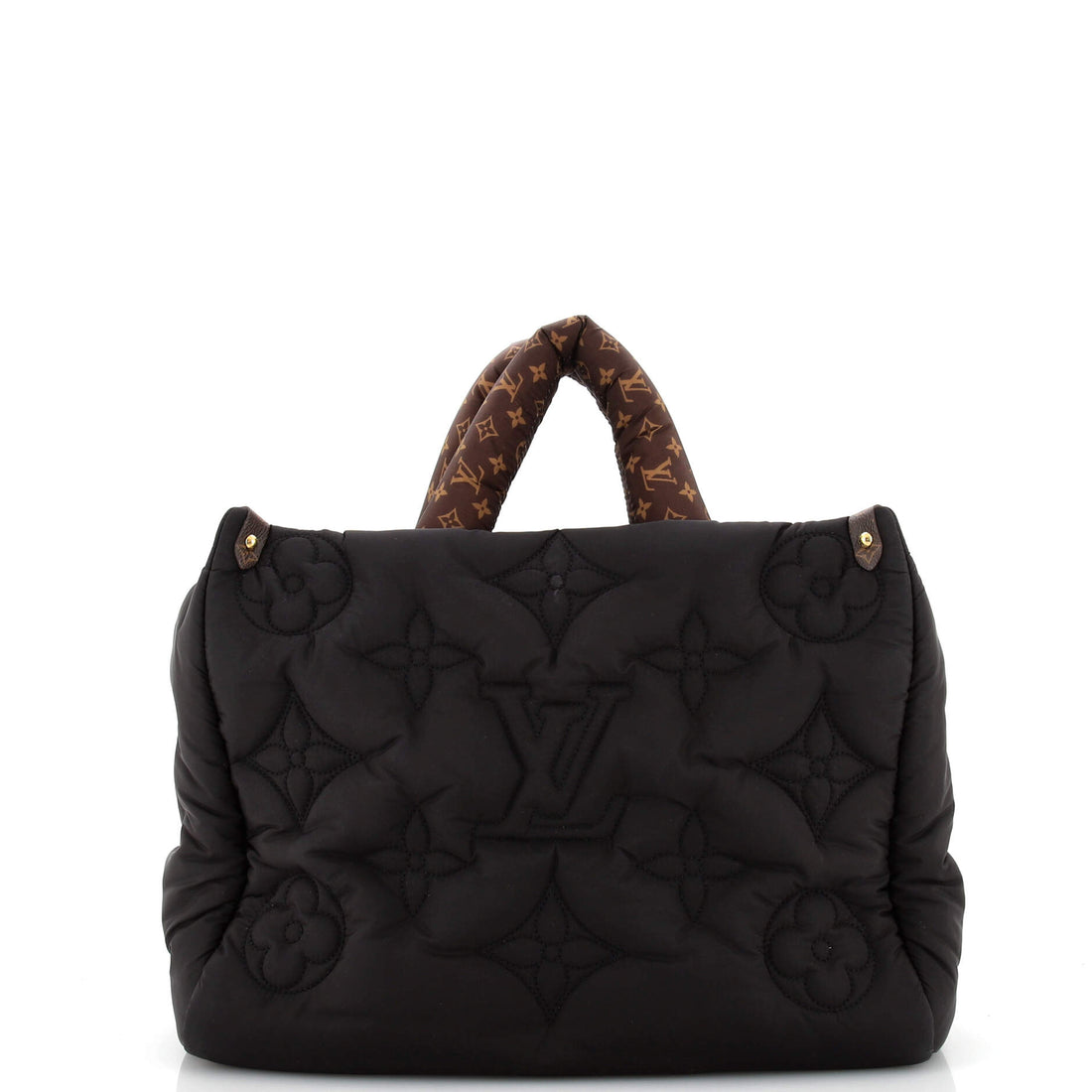 Louis Vuitton Pillow OnTheGo Tote Monogram Quilted Econyl Nylon MM