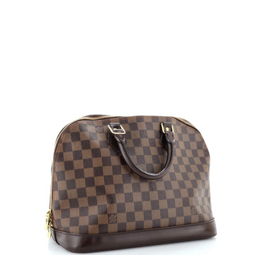Louis Vuitton Vintage Alma Handbag Damier PM