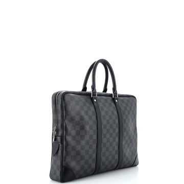 Louis Vuitton Porte-Documents Voyage Briefcase Damier Graphite PM