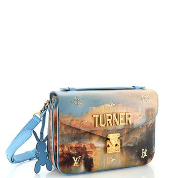 Louis Vuitton Pochette Metis Limited Edition Jeff Koons Turner Print Canvas