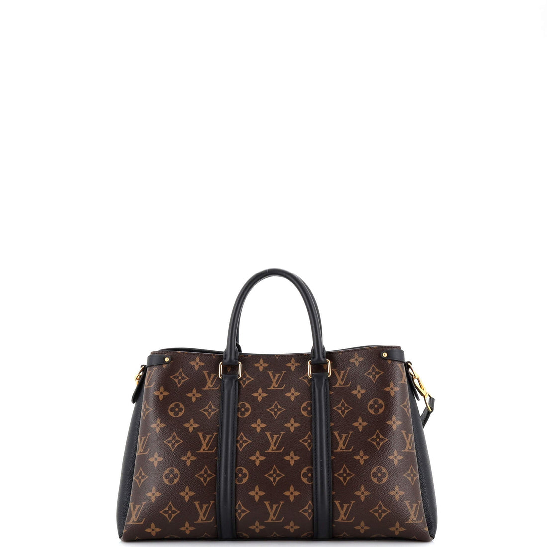 Louis Vuitton Soufflot Tote Monogram Canvas with Leather MM