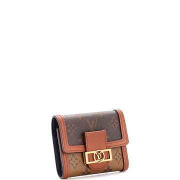 Louis Vuitton Dauphine Wallet Reverse Monogram Canvas Compact