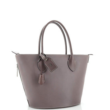 Louis Vuitton Holdall Tote Veau Satin Leather PM