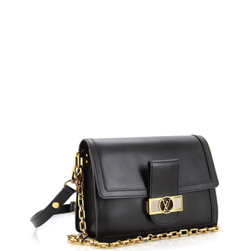 Louis Vuitton Dauphine Shoulder Bag Calfskin MM