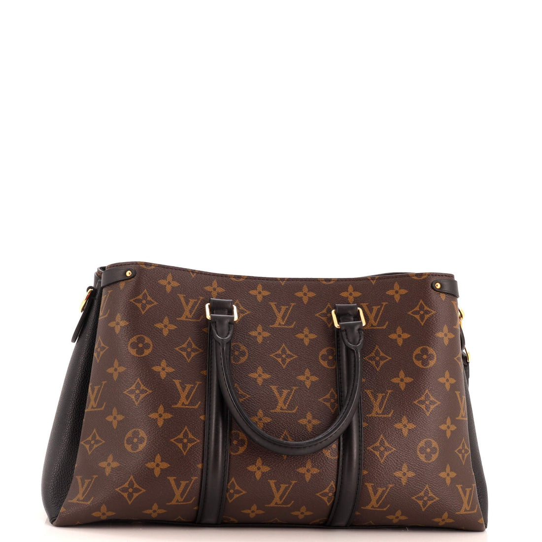 Louis Vuitton Soufflot Tote Monogram Canvas with Leather MM