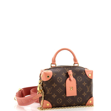 Louis Vuitton Petite Malle Souple Handbag Monogram Canvas