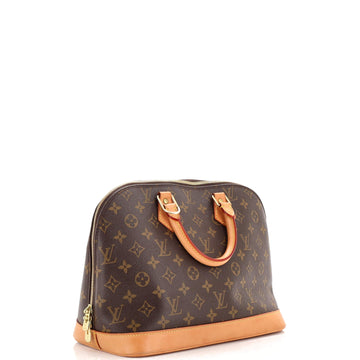 Louis Vuitton Vintage Alma Handbag Monogram Canvas PM