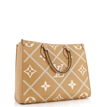 Louis Vuitton OnTheGo Tote Monogram Empreinte Giant Broderies MM
