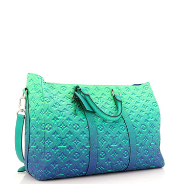 Louis Vuitton Keepall Tote Limited Edition Illusion Monogram Taurillon Leather