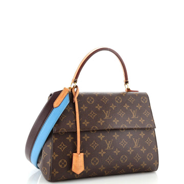 Louis Vuitton Cluny Top Handle Bag Monogram Canvas MM