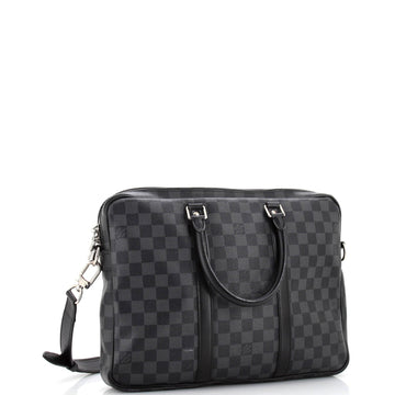 Louis Vuitton Porte-Documents Voyage Briefcase Damier Graphite PM