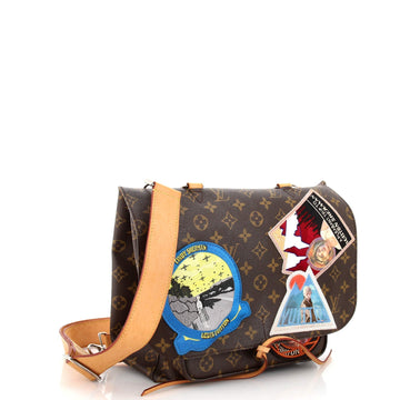 Louis Vuitton Cindy Sherman Camera Messenger Bag Patch Embellished Monogram Canvas