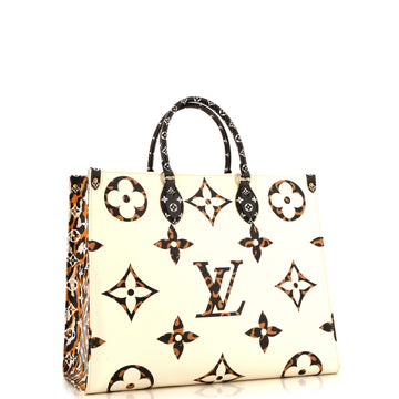 Louis Vuitton OnTheGo Tote Limited Edition Jungle Monogram Giant GM
