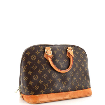 Louis Vuitton Vintage Alma Handbag Monogram Canvas PM