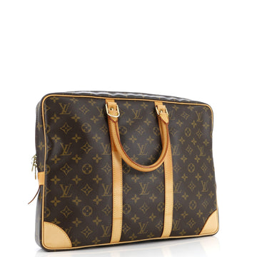 Louis Vuitton Porte-Documents Voyage Briefcase Monogram Canvas