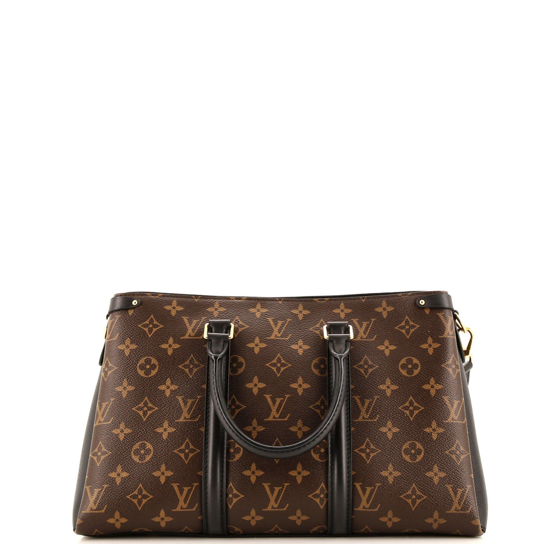Louis Vuitton Soufflot Tote Monogram Canvas with Leather MM