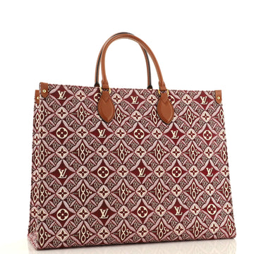 Louis Vuitton OnTheGo Tote Limited Edition Since 1854 Monogram Jacquard GM
