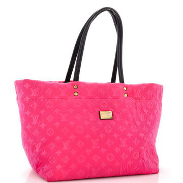 Louis Vuitton Scuba Tote Monogram Embossed Neoprene MM