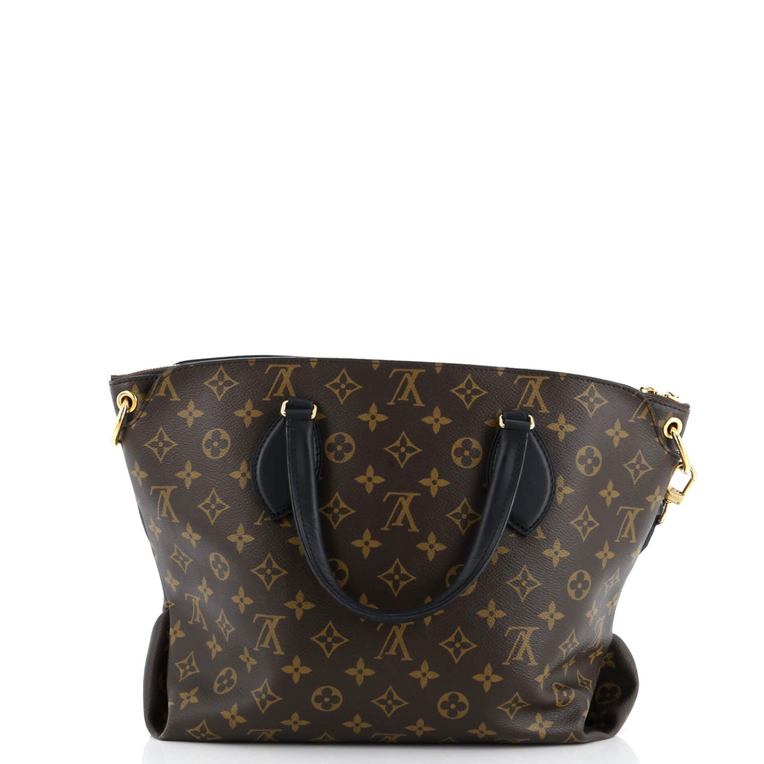 Louis Vuitton Flower Zipped Tote Monogram Canvas MM