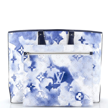 Louis Vuitton New Tote Limited Edition Monogram Watercolor Canvas GM