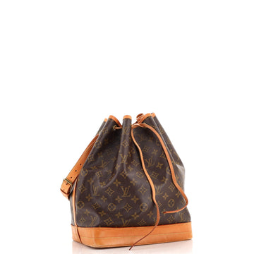 Louis Vuitton Noe Handbag Monogram Canvas Large