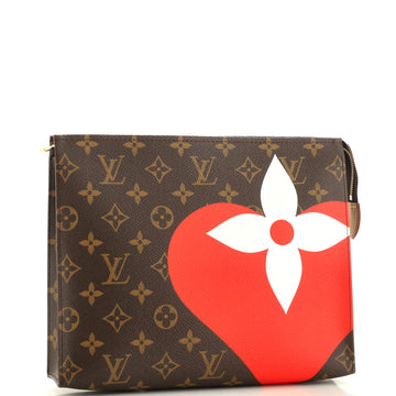 Louis Vuitton Toiletry Pouch Limited Edition Game On Monogram Canvas 26