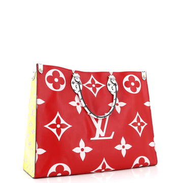 Louis Vuitton OnTheGo Tote Limited Edition Colored Monogram Giant GM