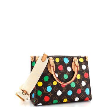 Louis Vuitton OnTheGo Tote Yayoi Kusama Painted Dots Monogram Canvas PM