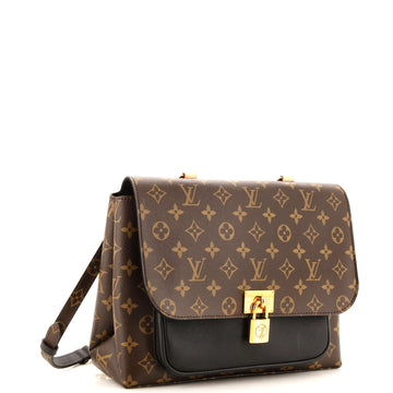 Louis Vuitton Marignan Handbag Monogram Canvas with Leather
