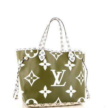 Louis Vuitton Neverfull NM Tote Limited Edition Colored Monogram Giant MM