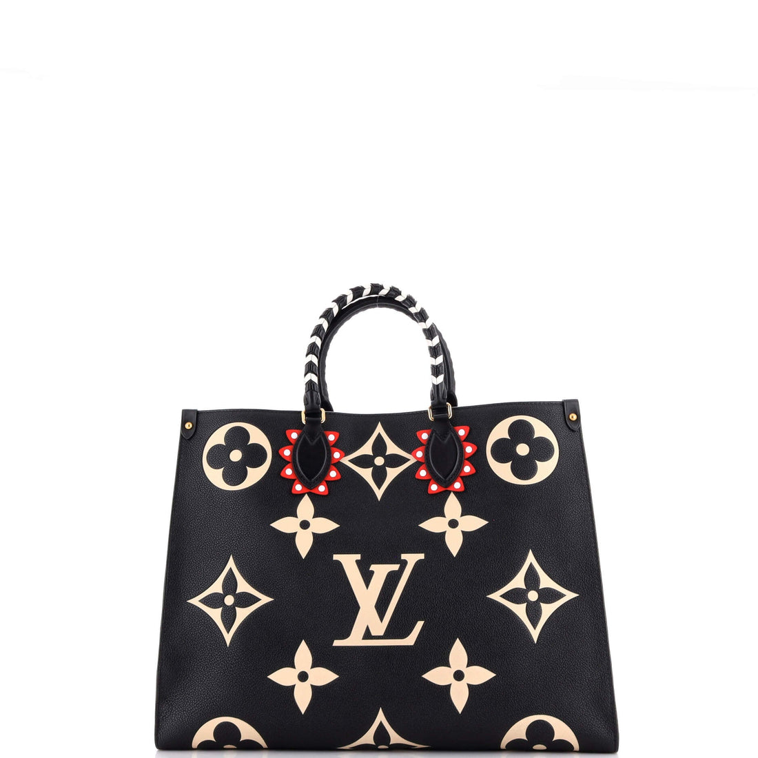 Louis Vuitton OnTheGo Tote Limited Edition Crafty Monogram Empreinte Giant GM