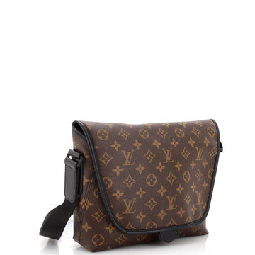 Louis Vuitton Magnetic Messenger Bag Macassar Monogram Canvas