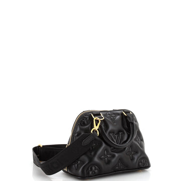 Louis Vuitton Alma Handbag Bubblegram Leather BB