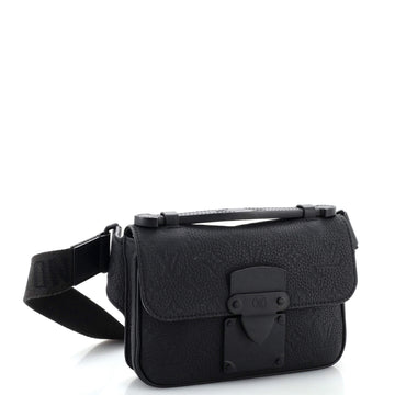 Louis Vuitton S Lock Sling Bag Monogram Taurillon Leather
