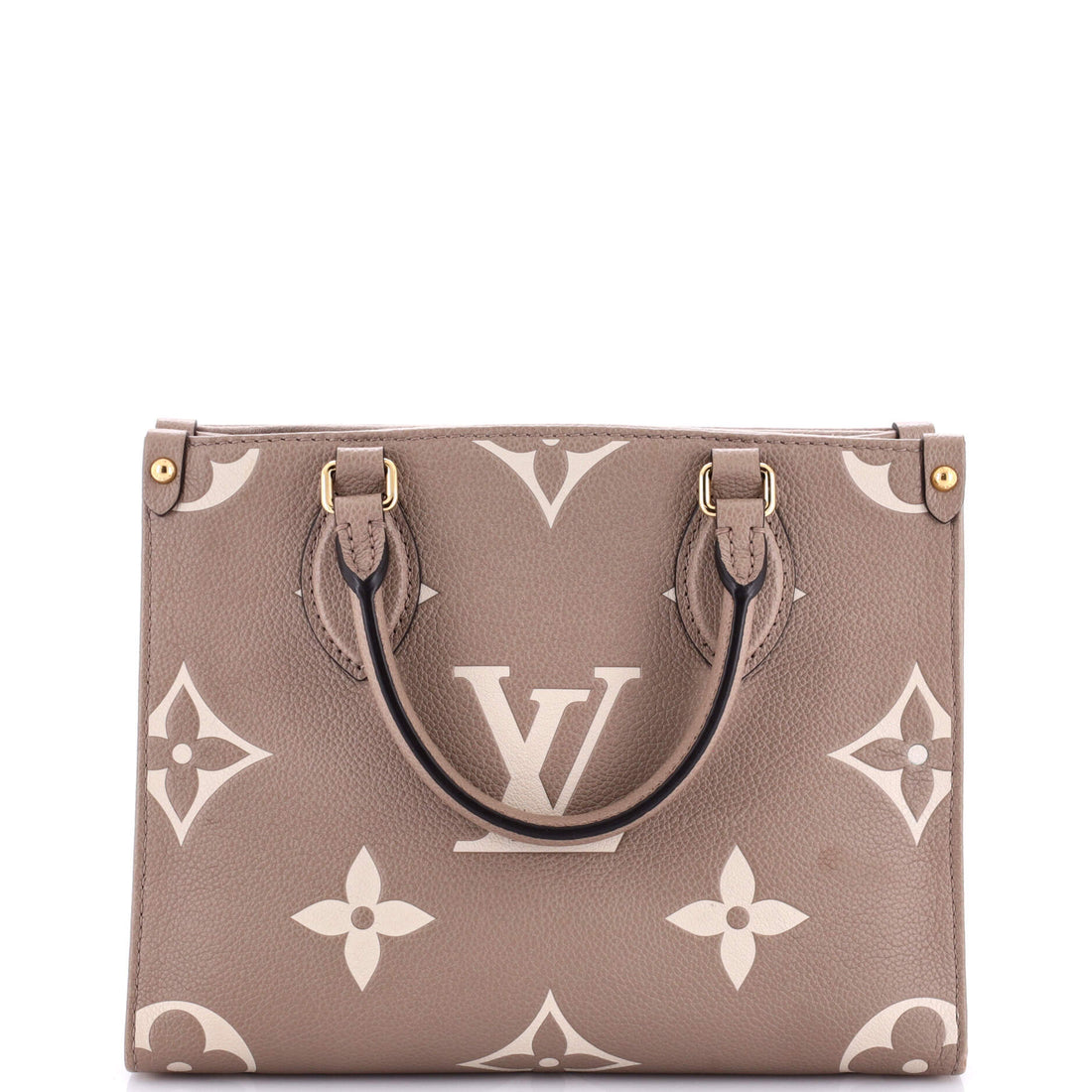 Louis Vuitton OnTheGo Tote Bicolor Monogram Empreinte Giant PM