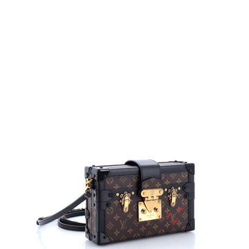 Louis Vuitton Petite Malle Handbag Monogram Canvas