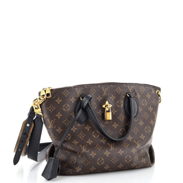 Louis Vuitton Flower Zipped Tote Monogram Canvas MM