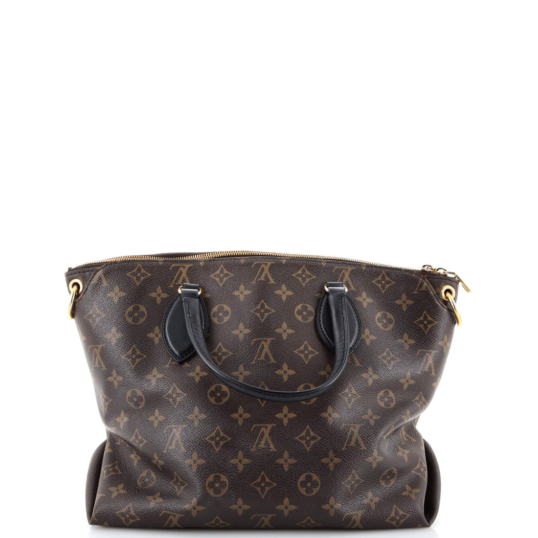 Louis Vuitton Flower Zipped Tote Monogram Canvas MM