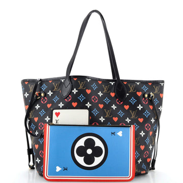 Louis Vuitton Neverfull NM Tote Limited Edition Game On Multicolor Monogram MM