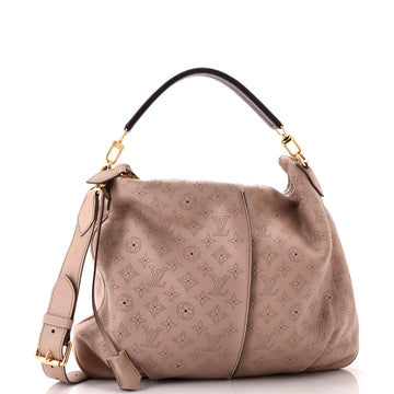 Louis Vuitton Selene Handbag Mahina Leather MM