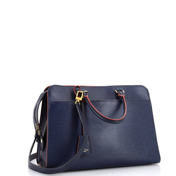 Louis Vuitton Vaneau Handbag Epi Leather GM