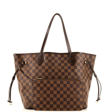 Louis Vuitton Neverfull NM Tote Damier MM