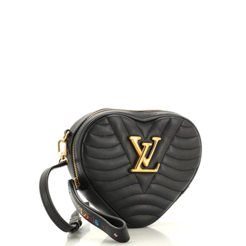 Louis Vuitton New Wave Heart Crossbody Bag Quilted Leather