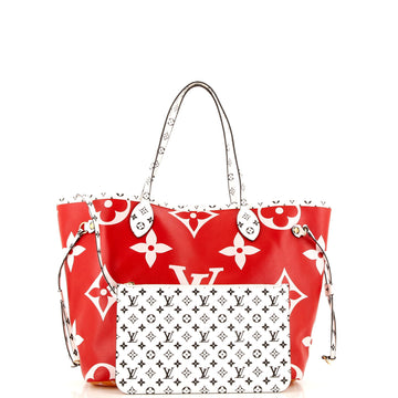 Louis Vuitton Neverfull NM Tote Limited Edition Colored Monogram Giant MM