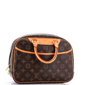 Louis Vuitton Trouville Handbag Monogram Canvas