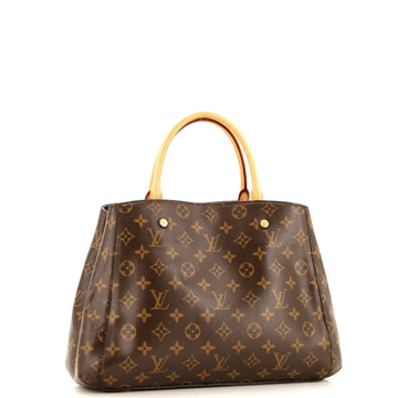 Louis Vuitton Montaigne Handbag Monogram Canvas MM