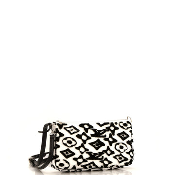 Louis Vuitton Pochette Accessoires NM Limited Edition Urs Fischer Tufted Monogram Canvas